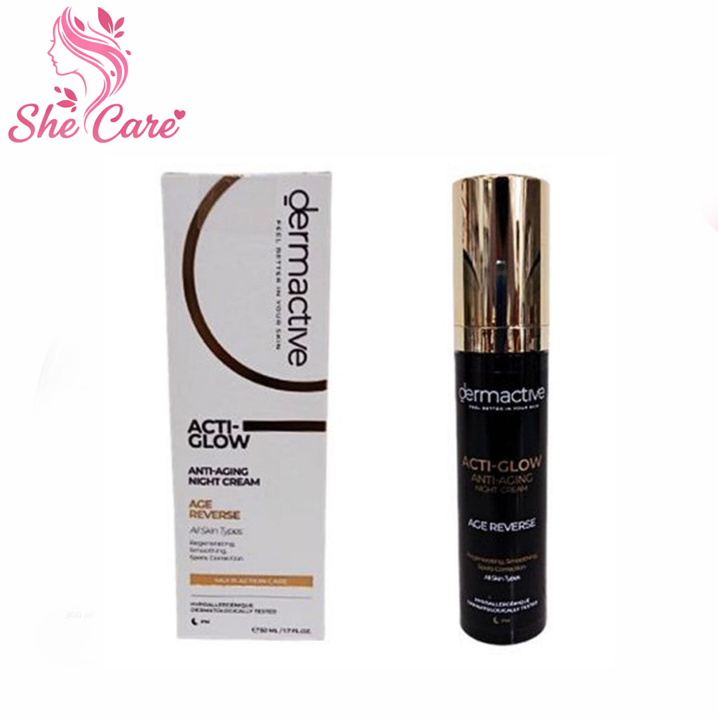 Dermactive Acti-Glow Age Reverse Night Cream All Skin Type 50Ml