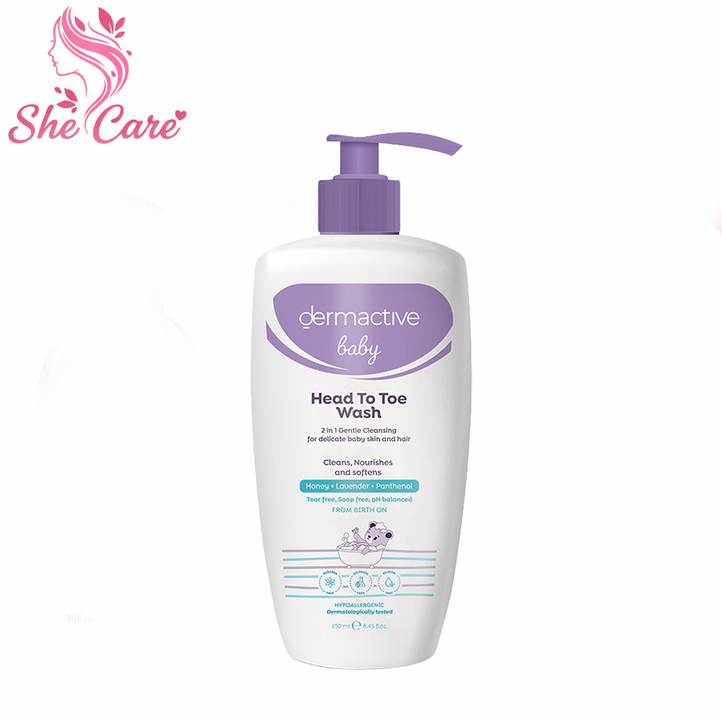 Dermactive Baby Head To Toe Wash 250Ml