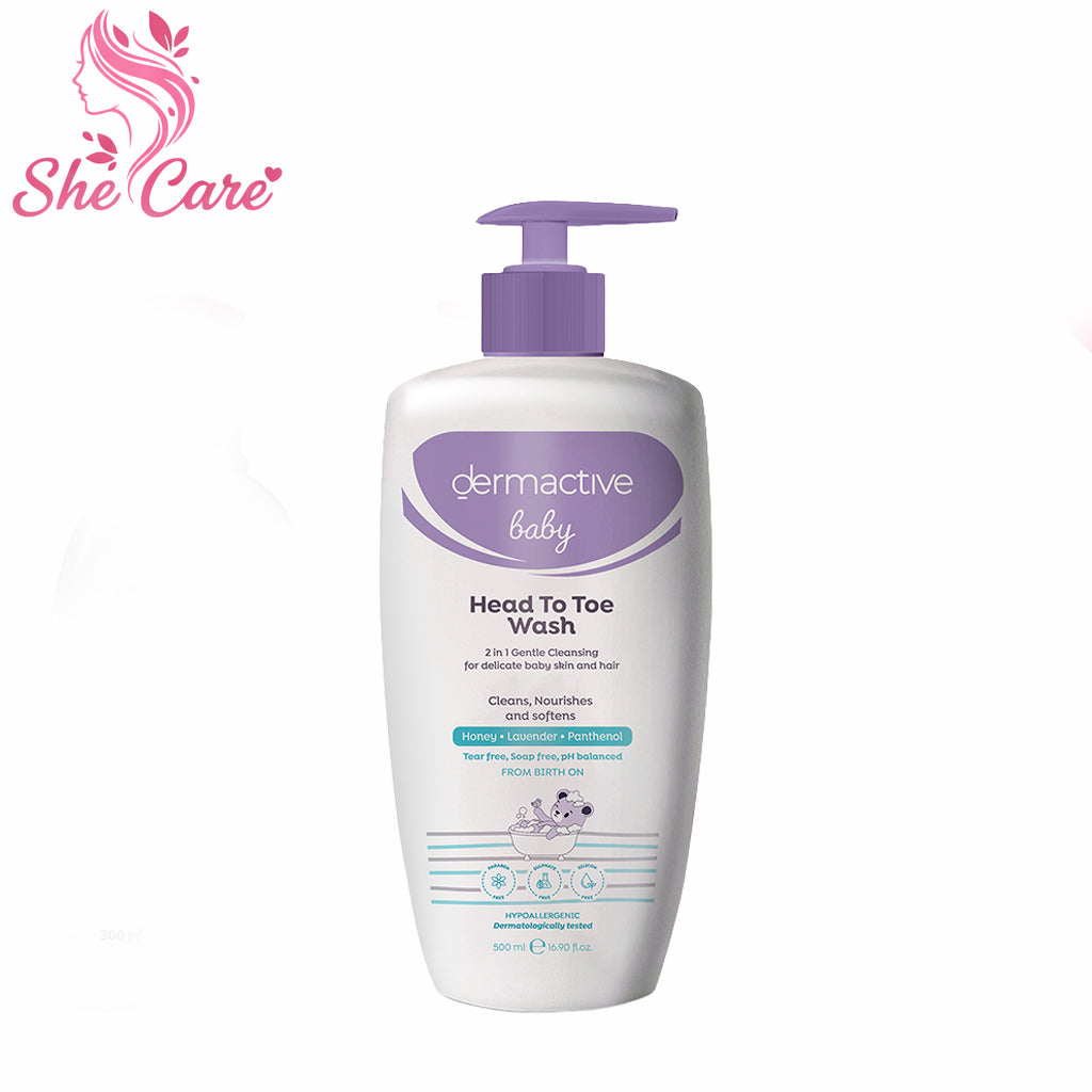 Dermactive Baby Head To Toe Wash 500Ml