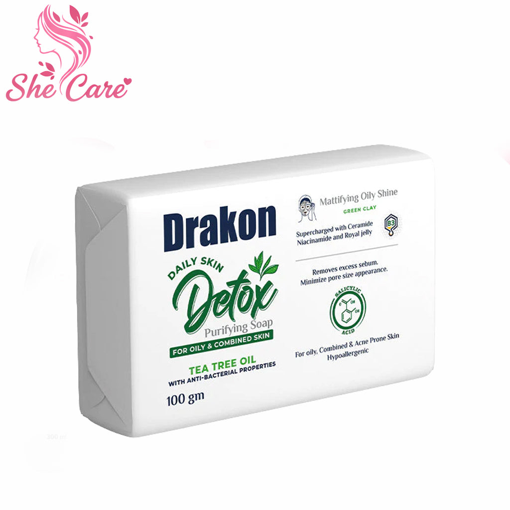 Drakon Detox Purifying Soap for oily & Combined skin