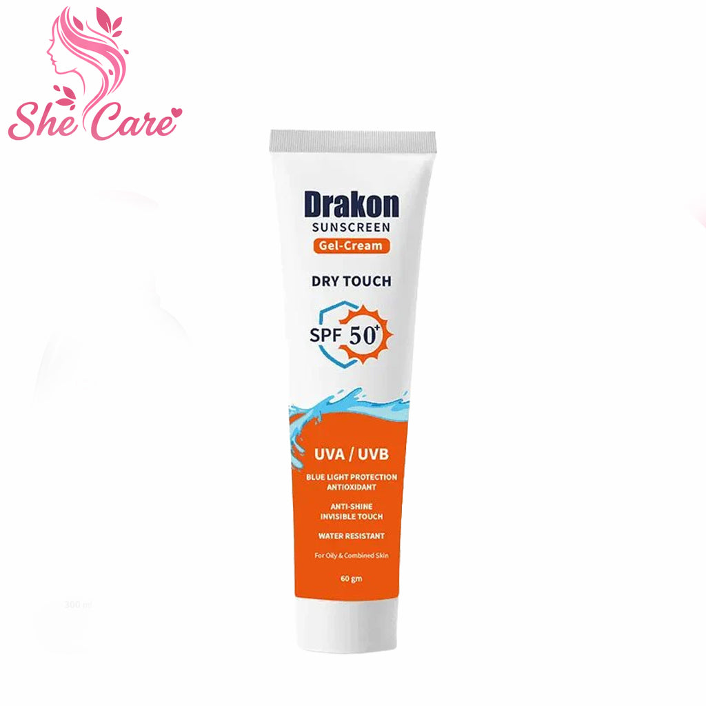 Drakon Sunscreen Gel-Cream SPF 50+ 60ML