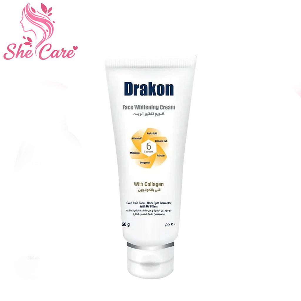 Drakon Whitening Face Cream with SPF50+