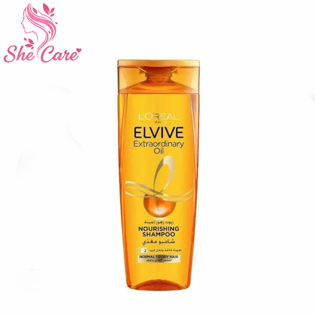 Elvive Shampoo Extraordinary Oil Normal to Dry 600 ML