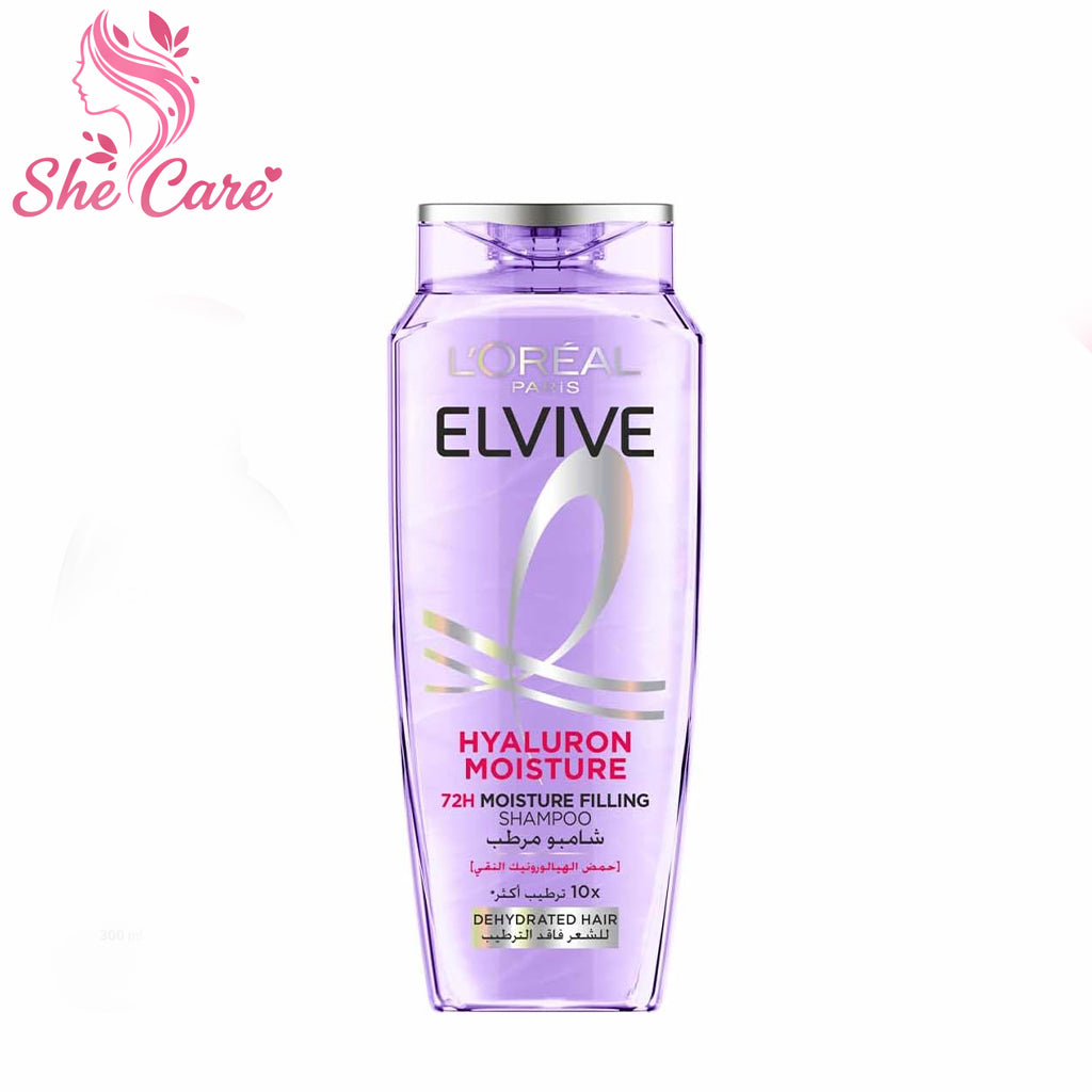 Elvive Shampoo Hyaluron Moisture 72H Moisture Filling with Hyaluronic Acid - 200ml