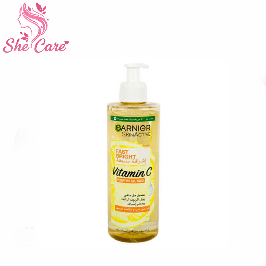 Garnier Fast Bright Cleanser Gel 400Ml