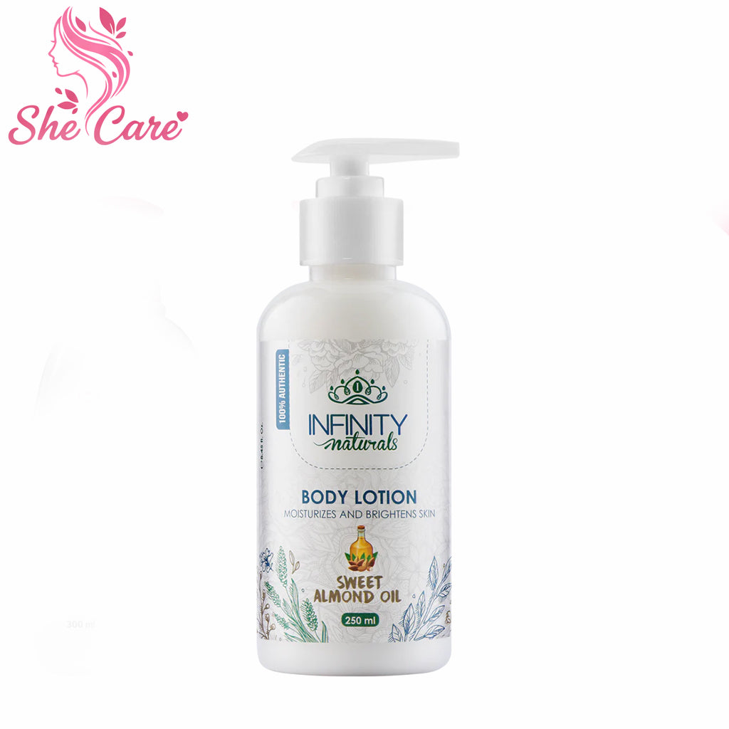 Infinity Naturals Body Lotion Sweet Almond oil 250Ml