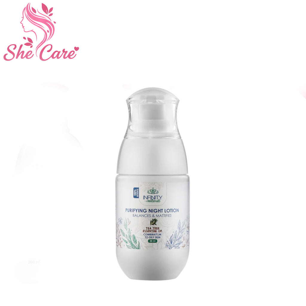 Infinity Naturals Purifying Night Lotion Tea Tree 30Ml