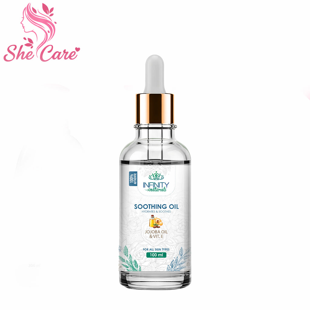Infinity Naturals Soothing Oil Jojoba & Vitamin E 100Ml