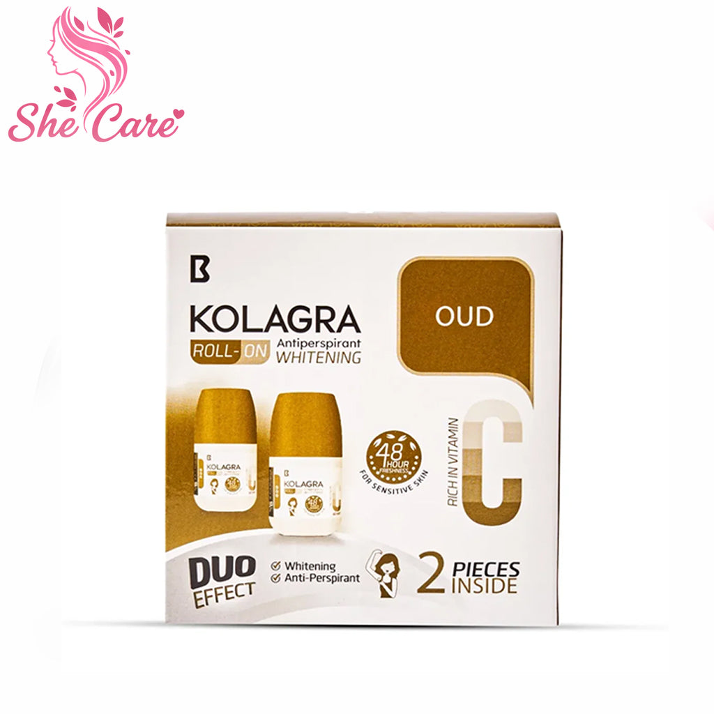 Kolagra whitening Roll on 2 1 promo pack 1+1 Oud