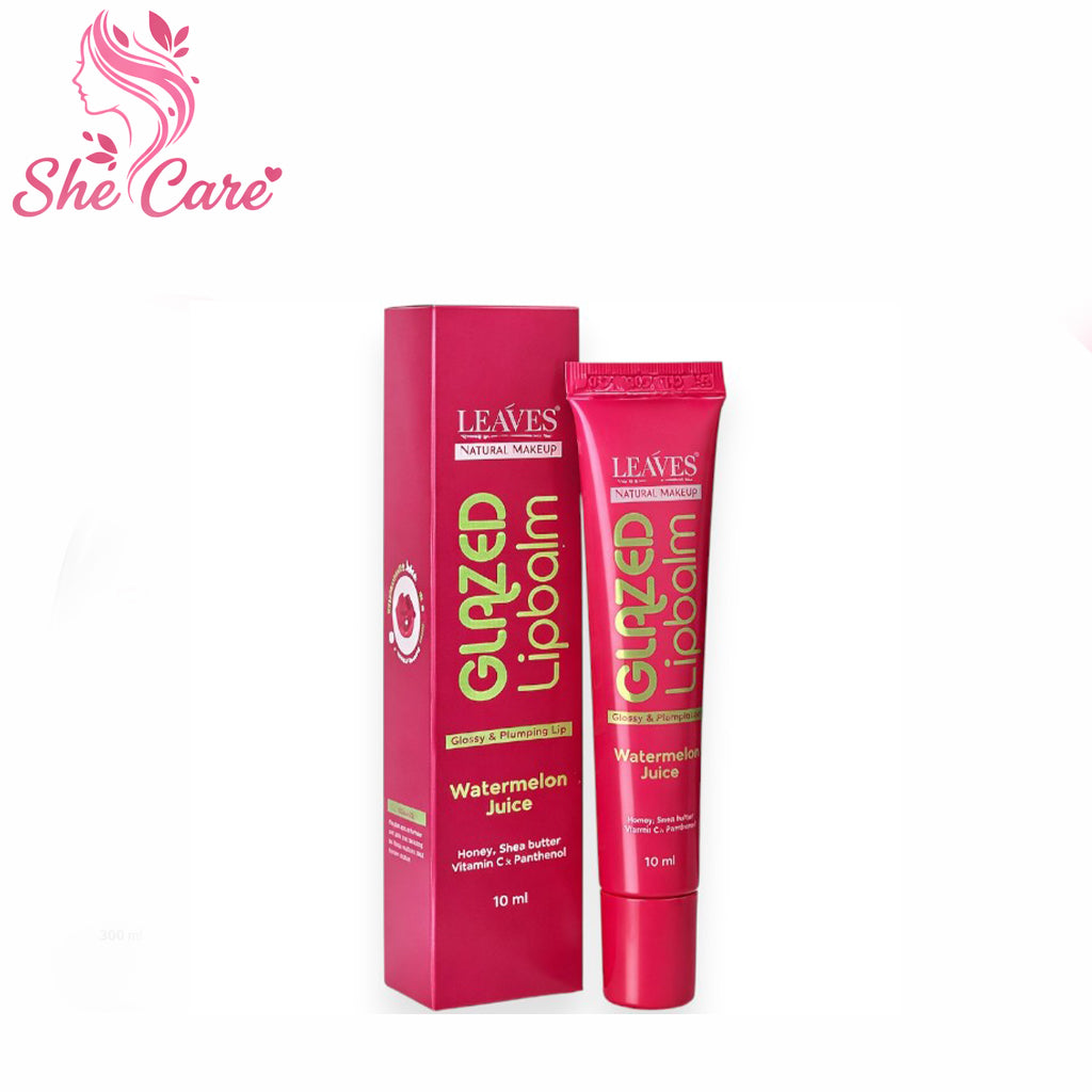 Leaves Glazed Lip Balm – Watarmelon 10Ml