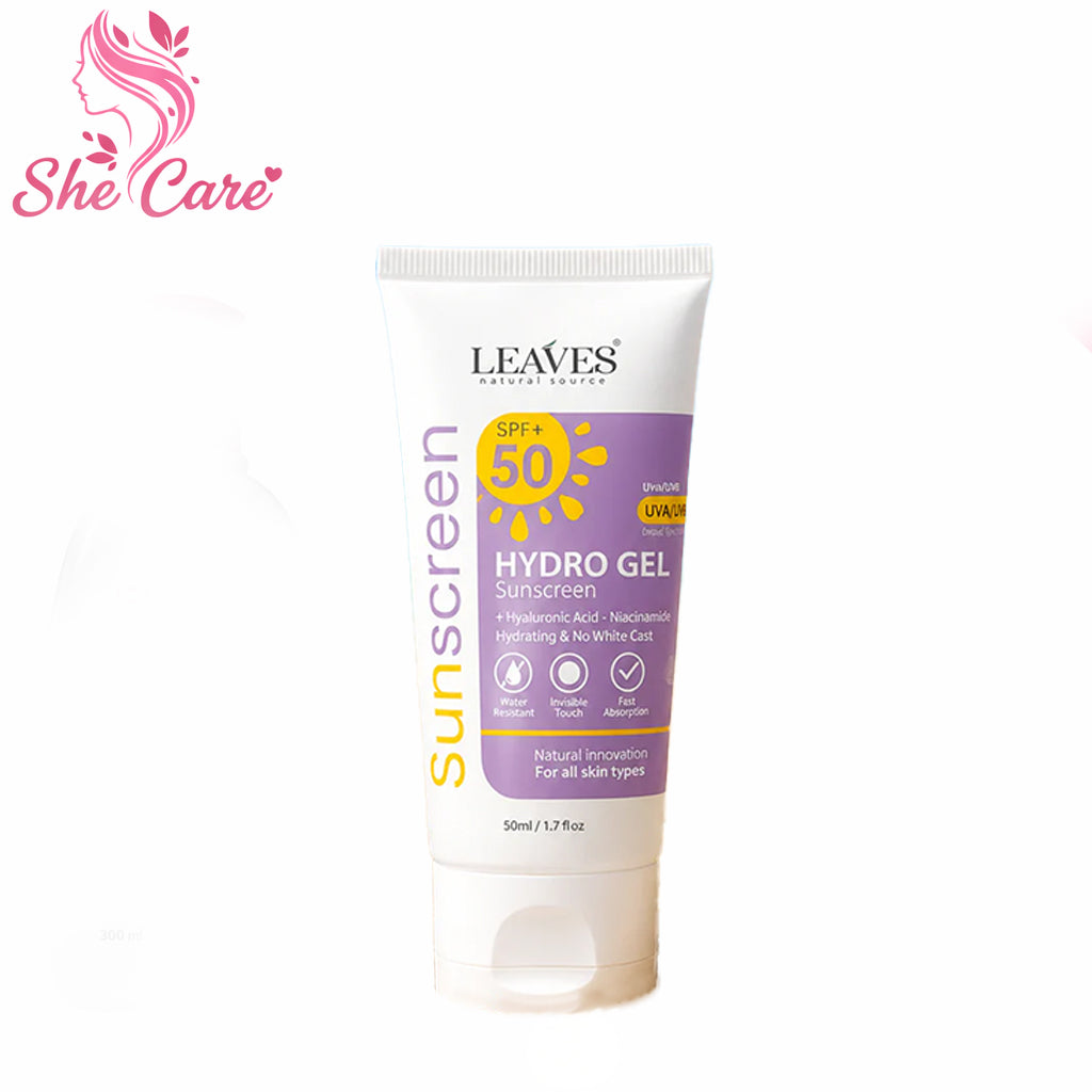 Leaves Sunscreen Hydro Gel 50Ml