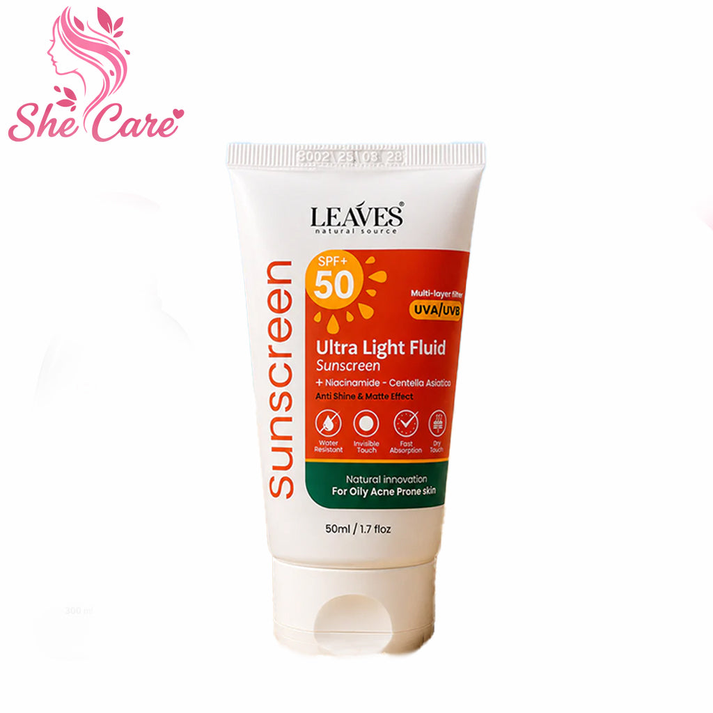 Leaves Sunscreen Ultra Fluid 50Ml