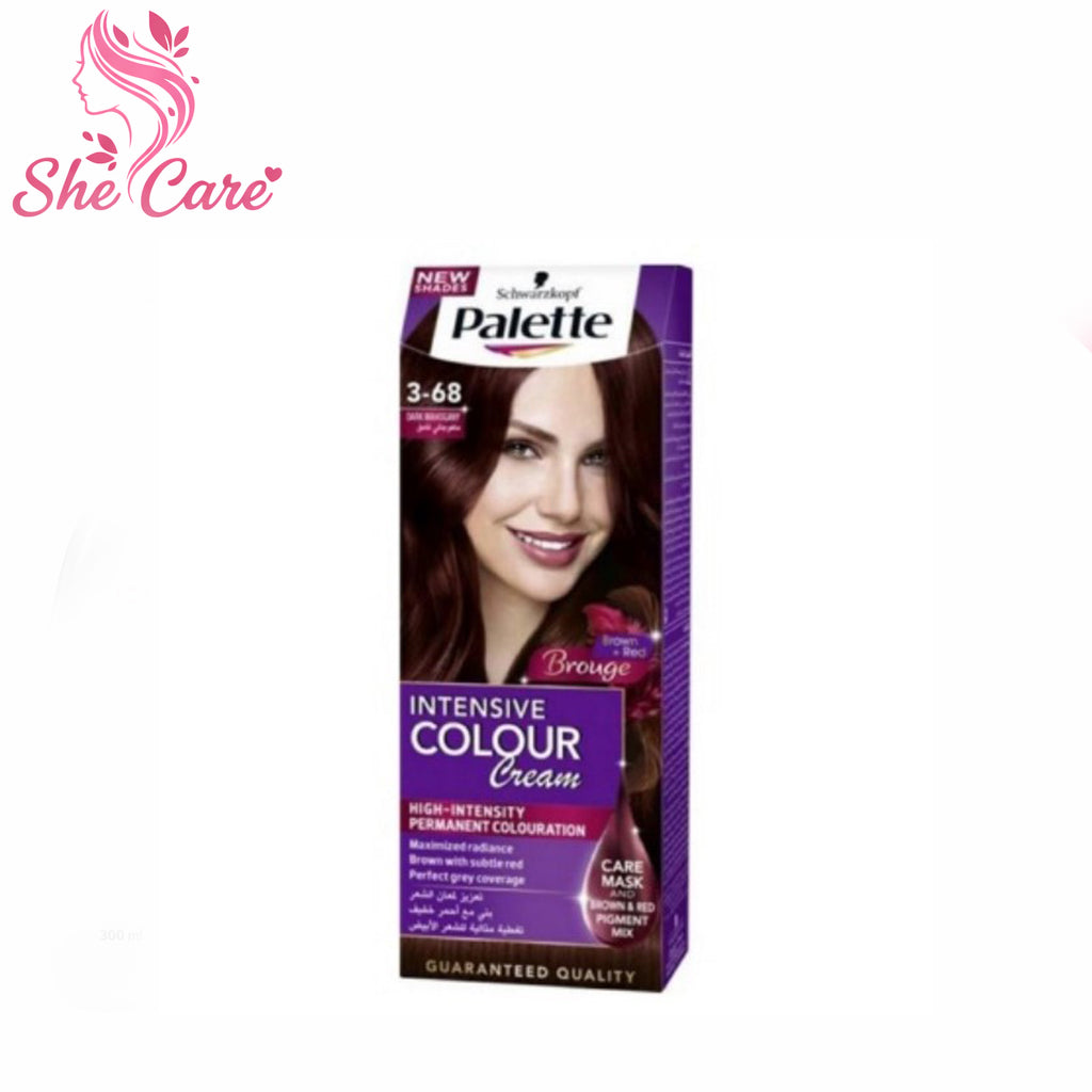 Palette Intensive Color Creme 3-68 Dark Red Mahogny