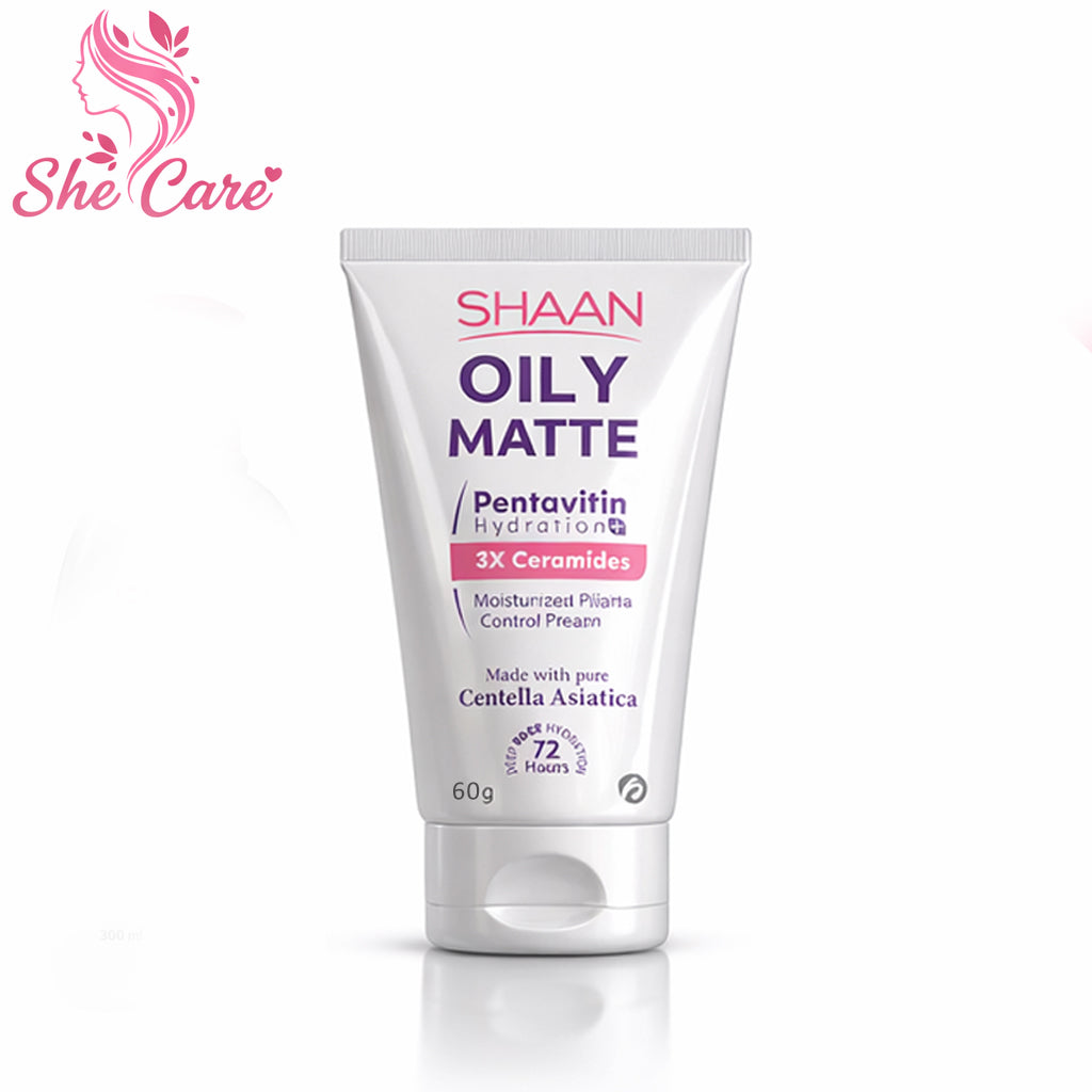 Shaan Oily Matte Cream-Gel 60gm