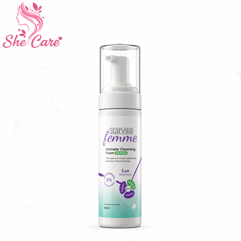 StarVille Femme Intimate Cleansing Foam Refresh 150 ml