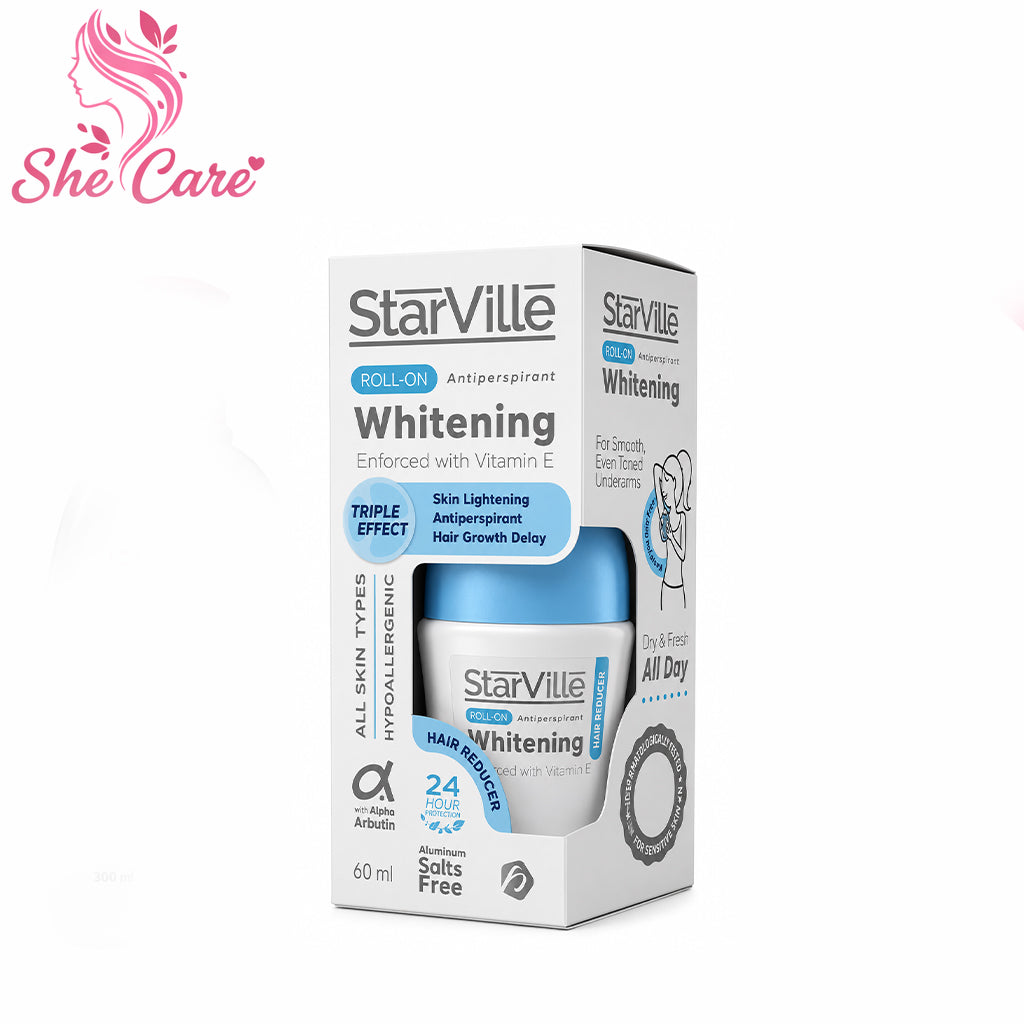 Starville Whitening Roll-On Hair Reducer 60 ml