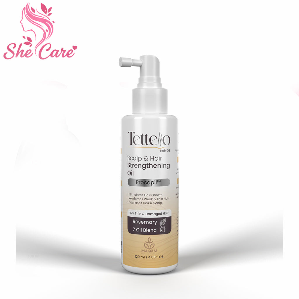 Tettello Scalp & Hair Strengthening Oil (120 ml)