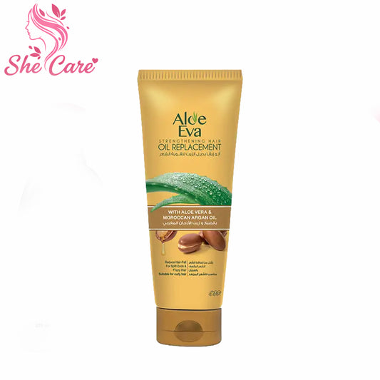 Aloe Eva Hair Strengthening Oil Replacement With Aloe Vera & Moroccan Argan Oil 250 Ml