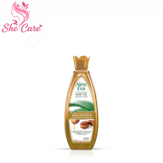 Aloe Eva Hair Strengthening Oil With Aloe Vera & Moroccan Argan Oil 255 Ml