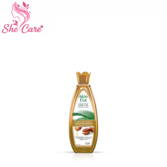 Aloe Eva Hair Strengthening Oil With Aloe Vera & Moroccan Argan Oil 85 Ml