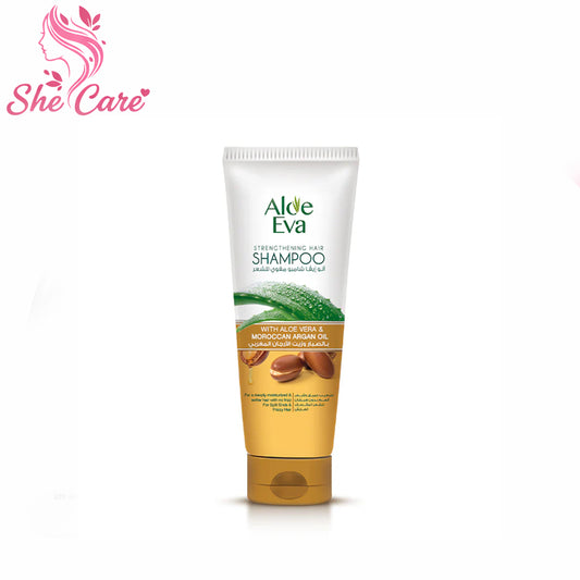 Aloe Eva Hair Strengthening Shampoo With Aloe Vera & Moroccan Argan Oil 230 Ml