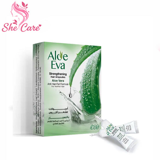 Aloe Eva Strengthening Hair Ampoules With Aloe Vera ( 4 Ampoules  15 Ml )