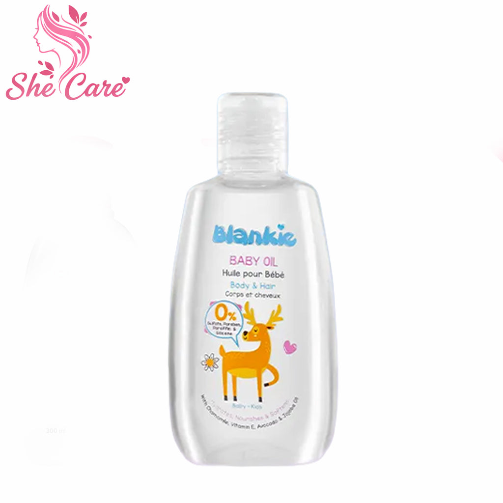Blankie Oil – Baby Oil for hair and body (2in1)