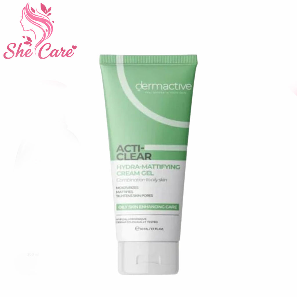 Dermactive Acti-Clear Hydra-Mattifying Gel 50Ml