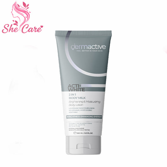 Dermactive Acti-White 2in1 Body Milk 200Ml
