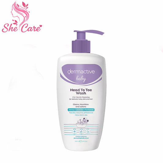 Dermactive Baby Head To Toe Wash 250Ml