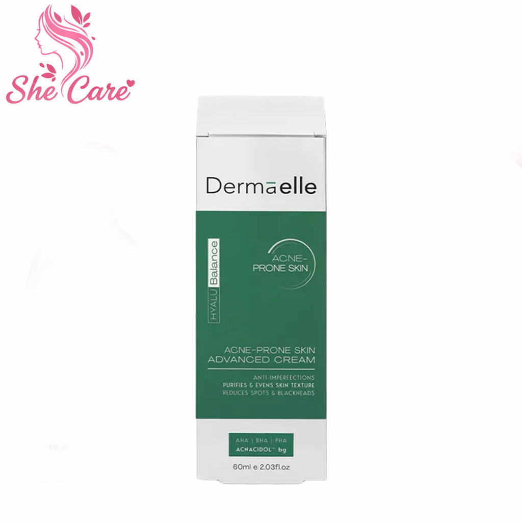 Dermaelle HyaluBalance Acne-Prone Skin Treatment Cream 60ml