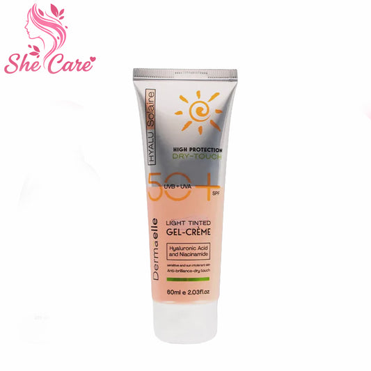 Dermaelle UV Defense SPF 50 Light Tint Gel-Cream 60ml