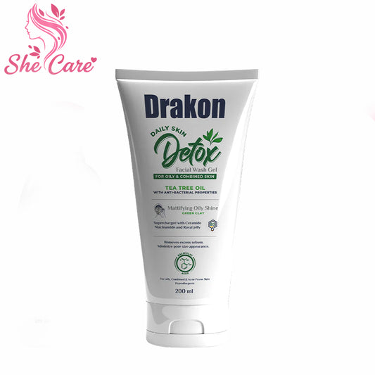 Drakon Detox facial washGel for oily & Combined skin 200ml