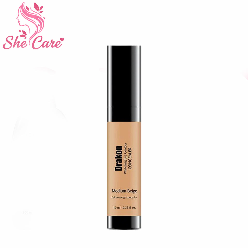 Drakon Whitening Eye Contour Concealer (Medium Shade) with SPF15+
