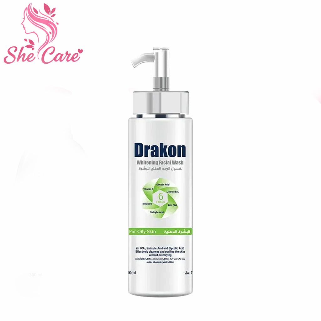 Drakon Whitening Facial Cleanser For Oily & Combined Skin