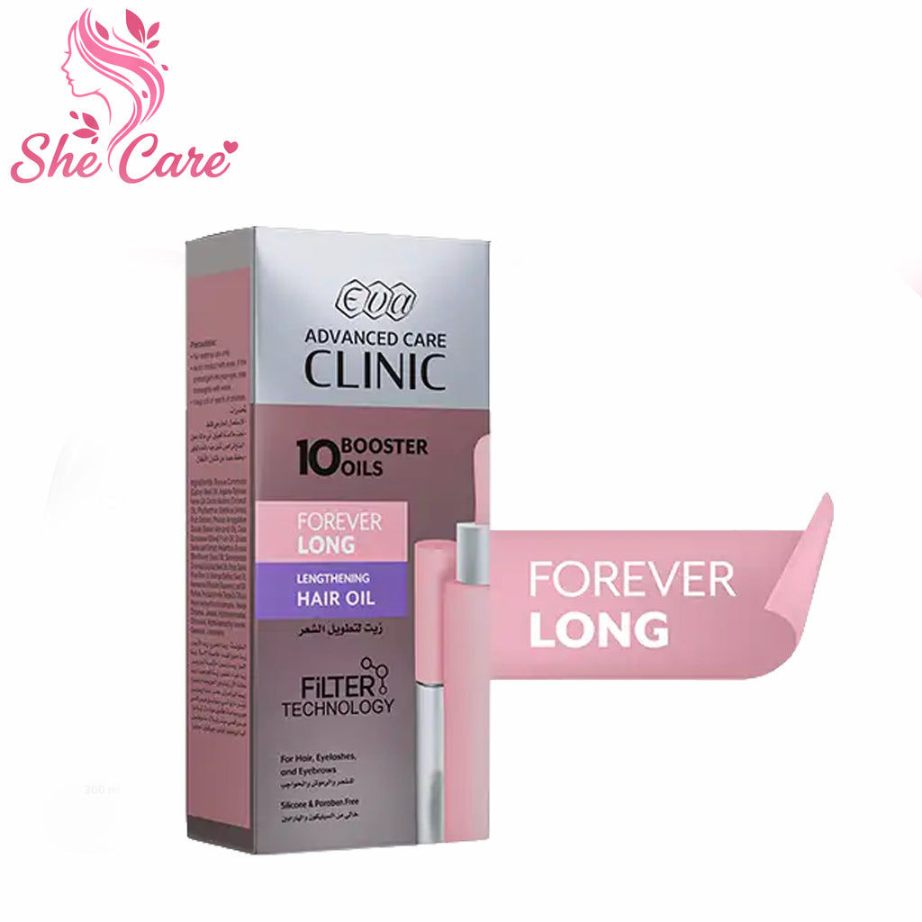 Eva Advanced Care Clinic Forever Long Lengthening Oil For Hair, Eyelashes And Eyebrows 55 Ml