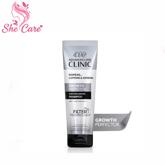 Eva Advanced Care Clinic Growth Perfector Root Recharging Shampoo For Weak & Falling Hair 230 Ml