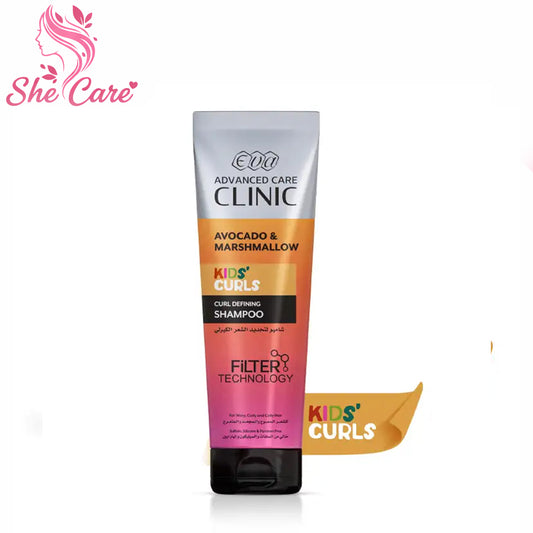 Eva Advanced Care Clinic Kids’ Curls Curl Defining Shampoo For Wavy, Curly, And Coily Hair 230 Ml