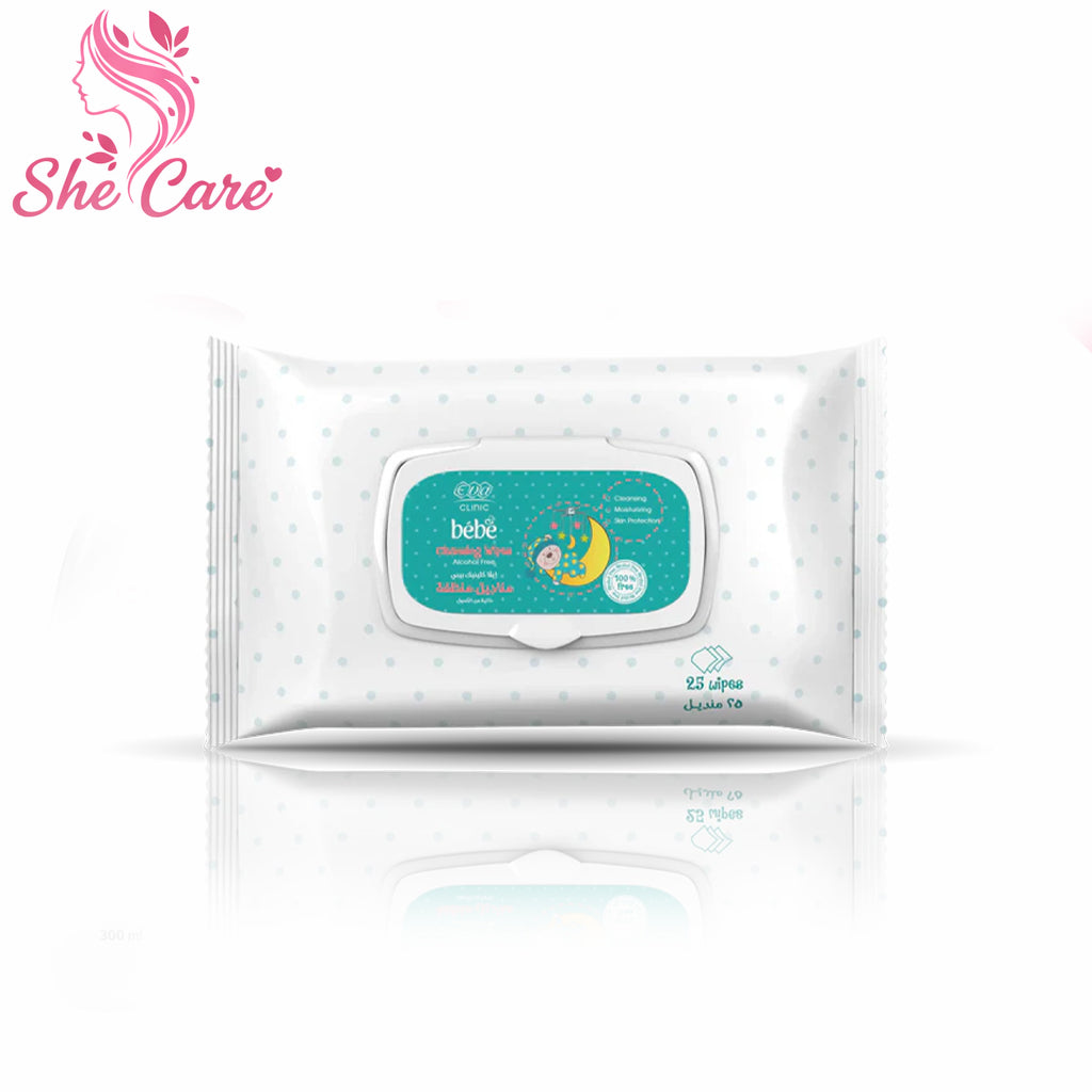 Eva Clinic Bebe Wipes (25 Wipes Per Pack)