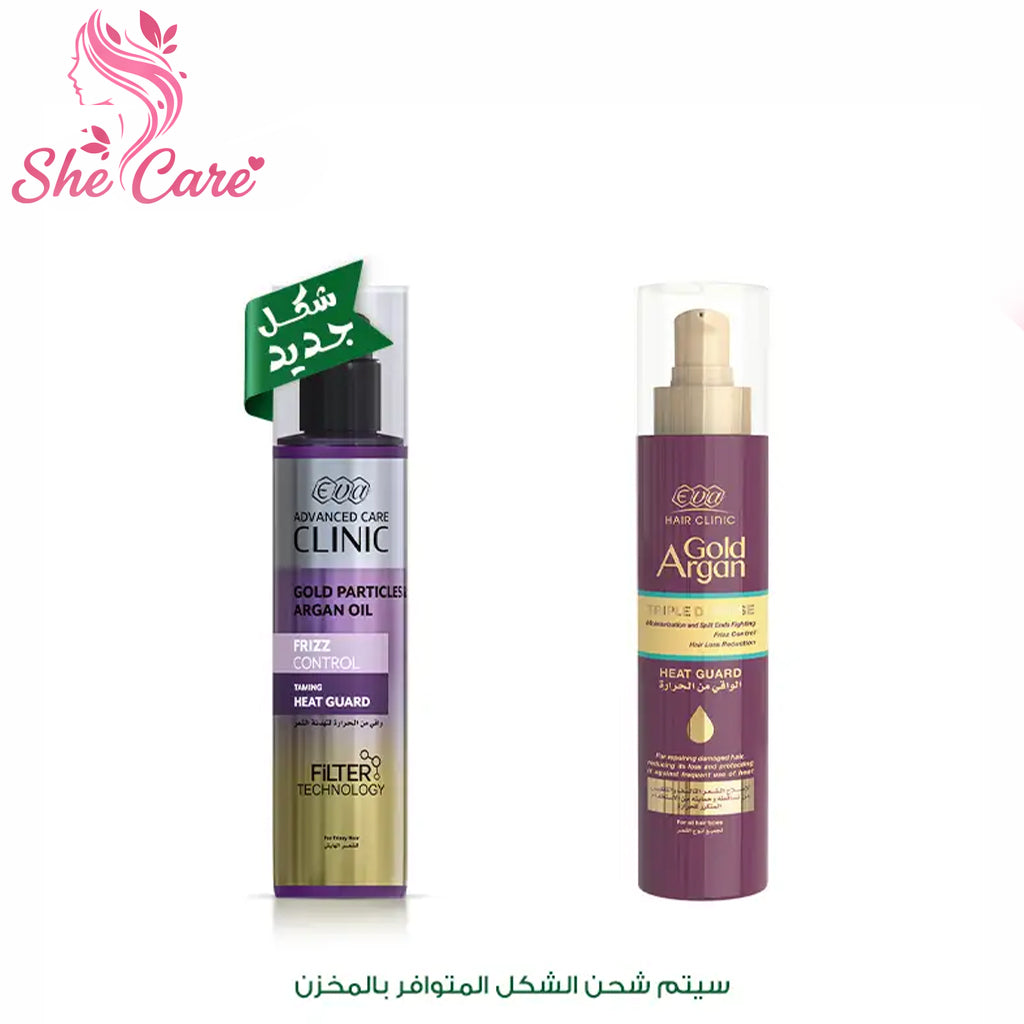 Eva Hair Clinic Gold Argan Heat Guard With Gold And Argan Oil 200 Ml
