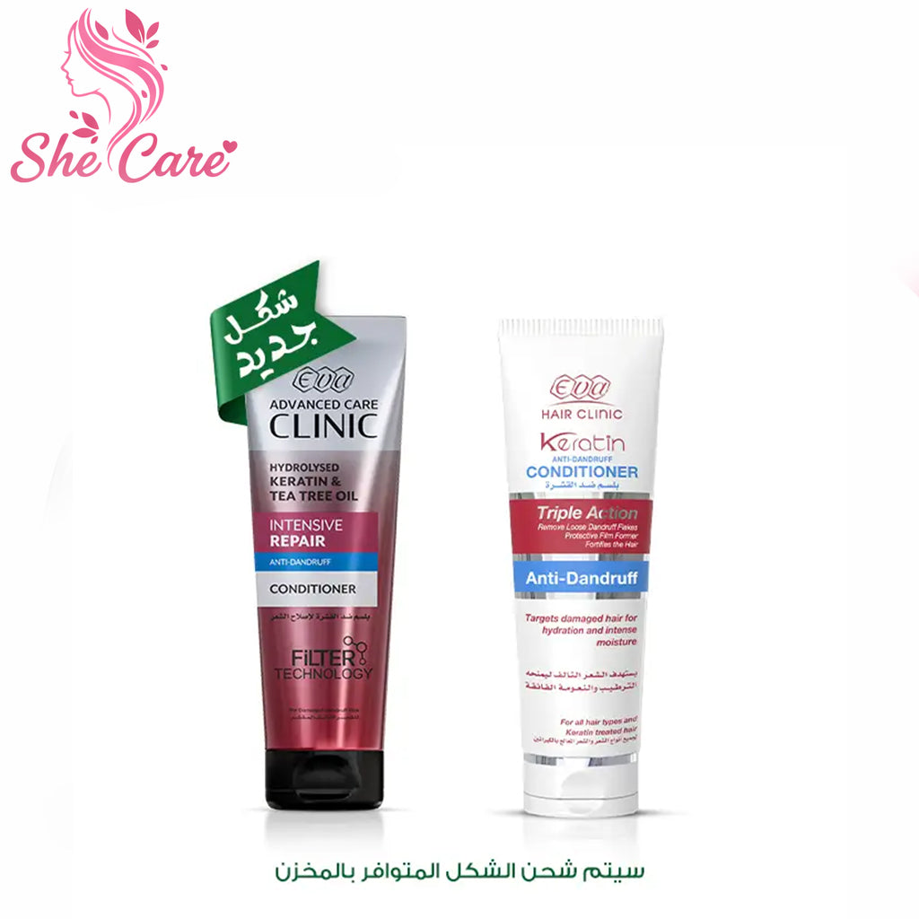 Eva Hair Clinic Keratin Anti-Dandruff Moisturizing Conditioner 230 Ml