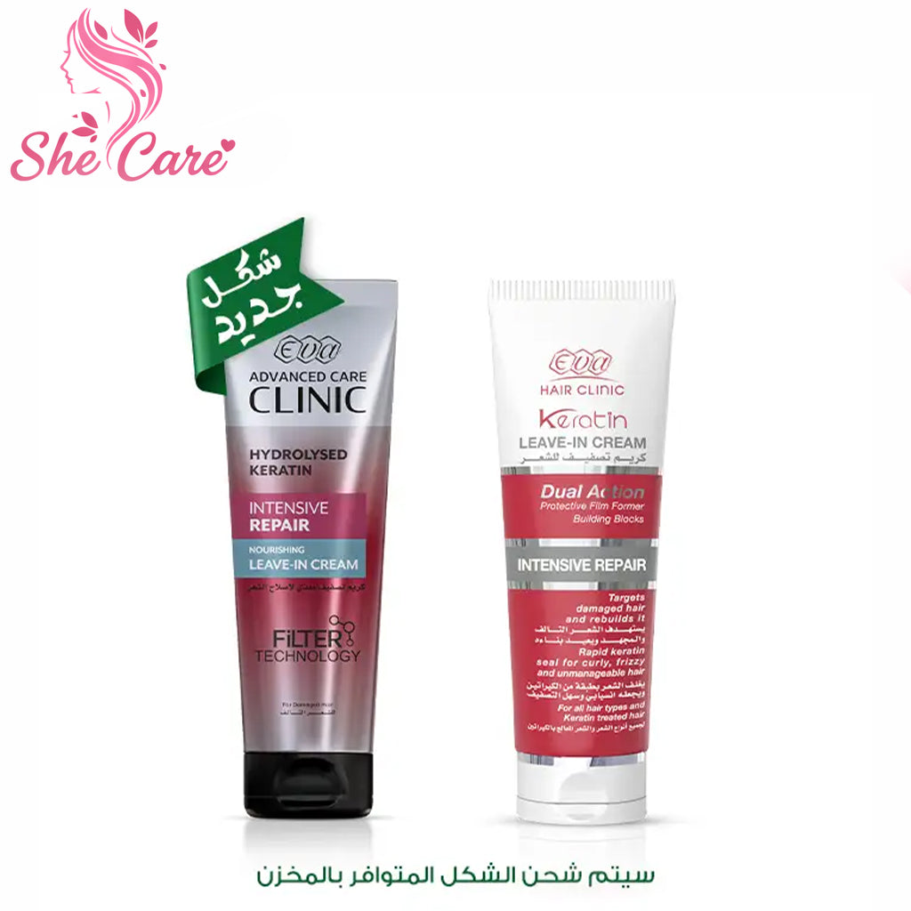 Eva Hair Clinic Keratin Leave in Cream 200 Ml