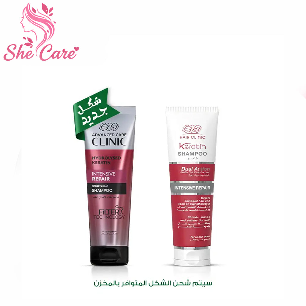Eva Hair Clinic Keratin Shampoo 230 Ml