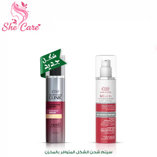 Eva Hair Clinic Keratin UV Protective Serum 100 Ml
