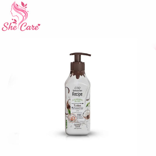 Eva Recipe Lotion For Normal Skin Coconut Scent 370 Ml