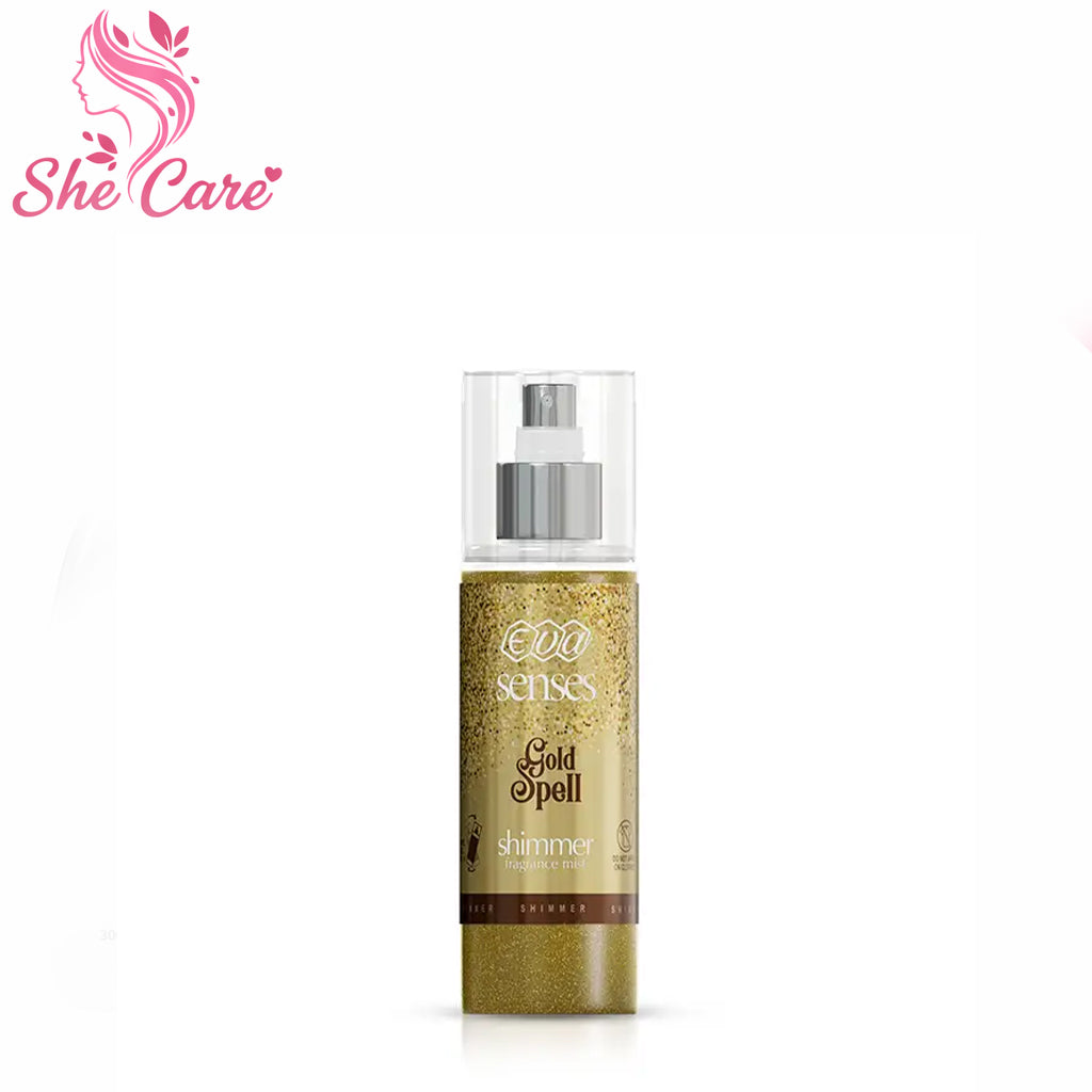 Eva Senses Shimmer Body Splash Gold Spell 150 ML