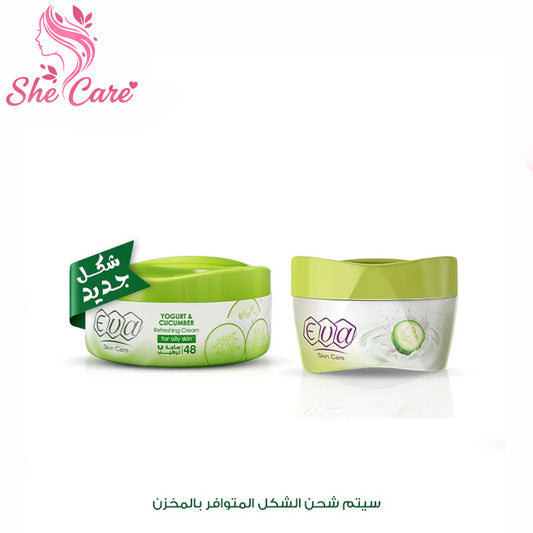 Eva Skin Care Cream With Yoghurt And Cucumber For Oily Skin 50 Gm
