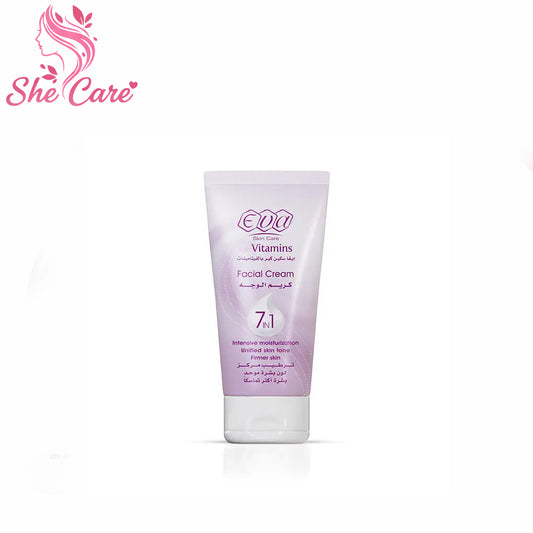 Eva Skin Care Facial Cream With Vitamins 7 In 1 For All Skin Types 45 Gm