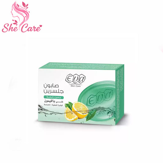 Eva Skin Care Glycerin Soap Enriched With Lemon For Oily  Sensitive Skin 120 Gm