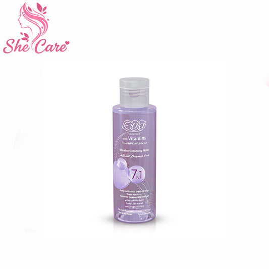Eva Skin Care Micellar Cleansing Water With Vitamins 7 In 1 For All Skin Types 110 M